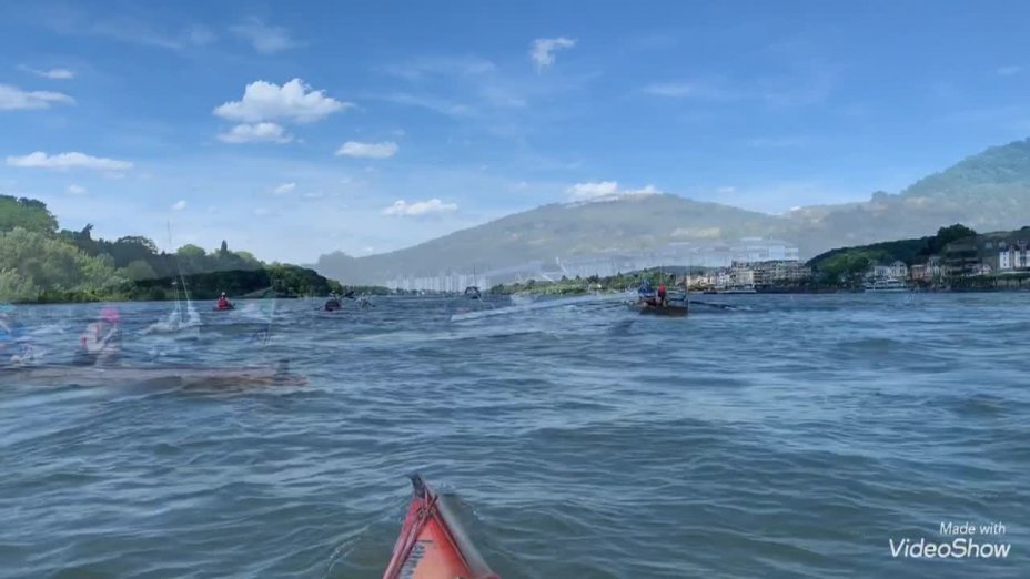 Eine Rheinfahrt Die Ist Lustig 36 Km Bis Nach Bonn Medien Kanutube Die Videoplattform Des Dkv